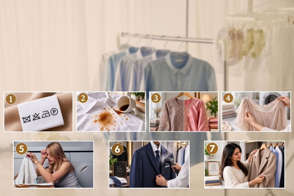 dry cleaning service for delicate garments