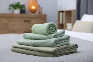 Professional blanket and comforter cleaning care for household bedding